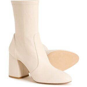 Stuart Weitzman Made in Spain Flareblock 85 Stretch Boots - Leather (For Women)